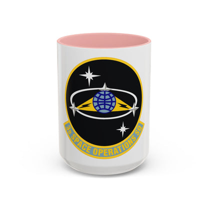 3d Space Operations Squadron (U.S. Air Force) Accent Coffee Mug