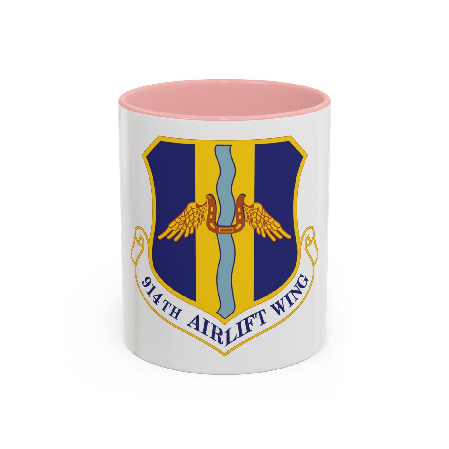 914th Airlift Wing (U.S. Air Force) Accent Coffee Mug
