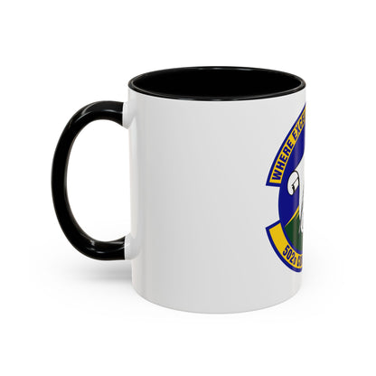 502d Contracting Squadron (U.S. Air Force) Accent Coffee Mug