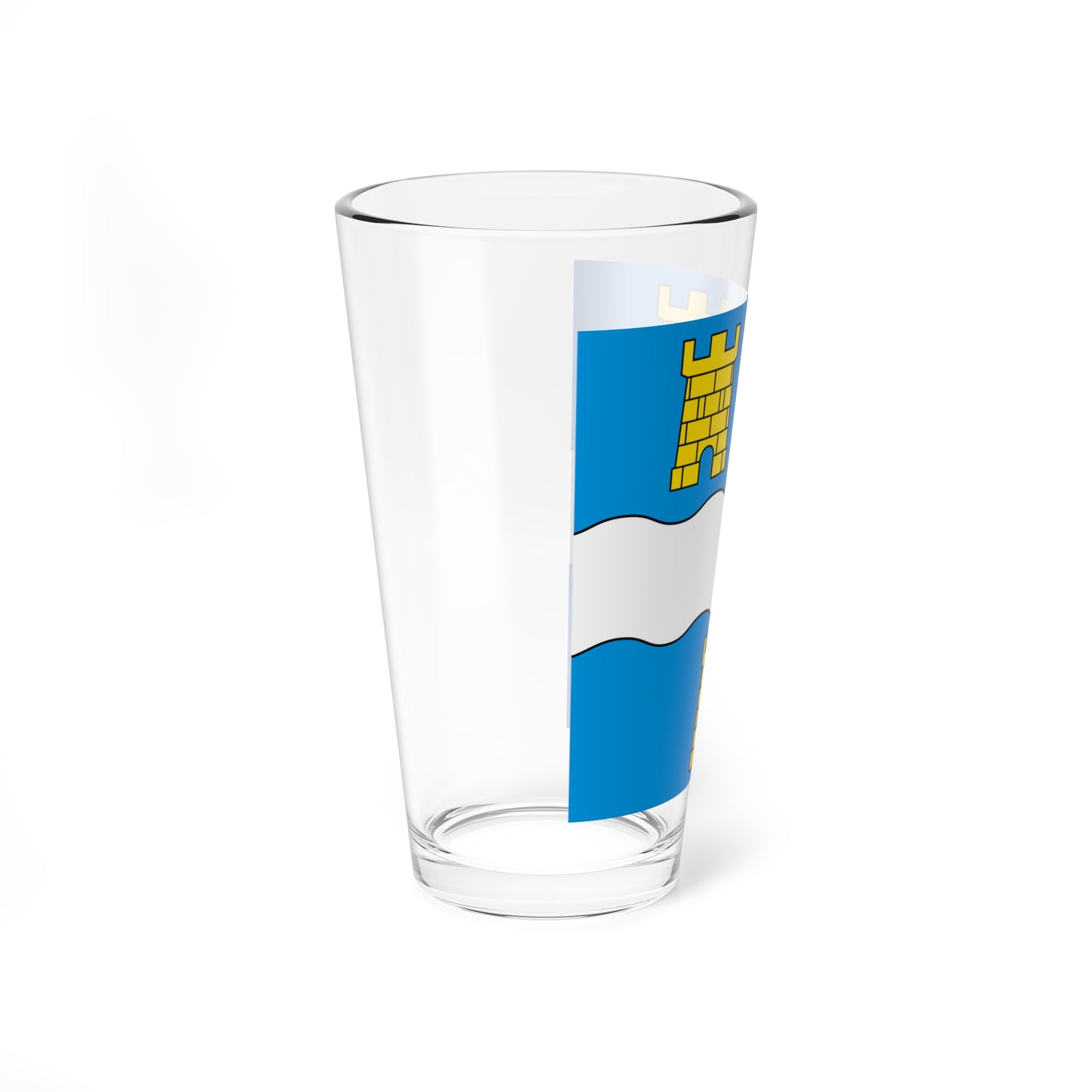 CHE Dardagny Flag (Switzerland) Pint Glass 16oz