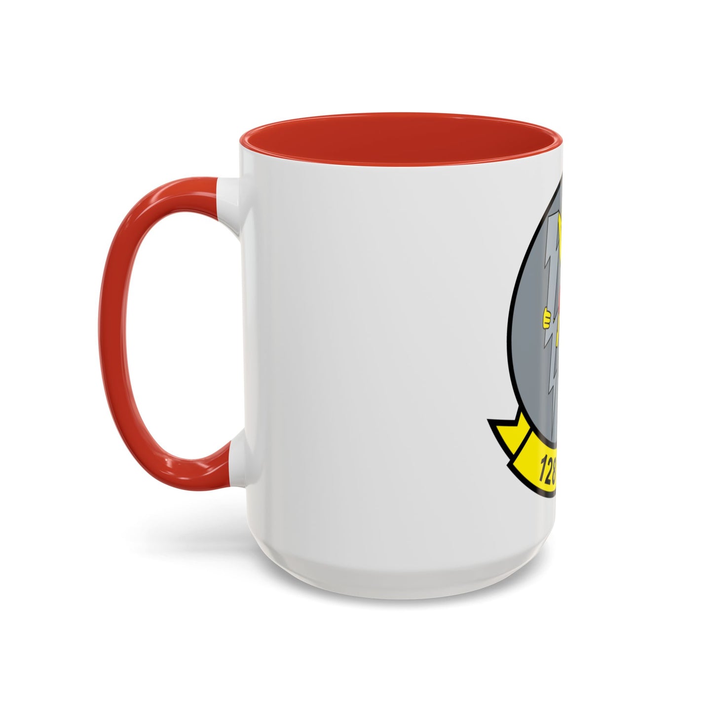 128 ACCS (U.S. Air Force) Accent Coffee Mug