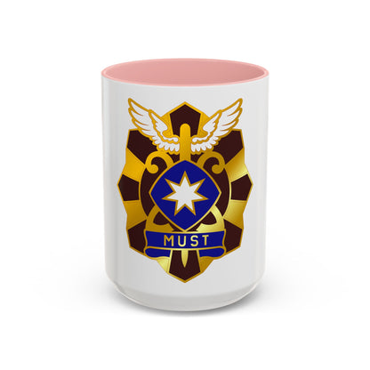 22 Surgical Hospital (U.S. Army) Accent Coffee Mug