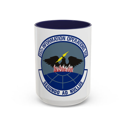 352d Information Operations Squadron (U.S. Air Force) Accent Coffee Mug