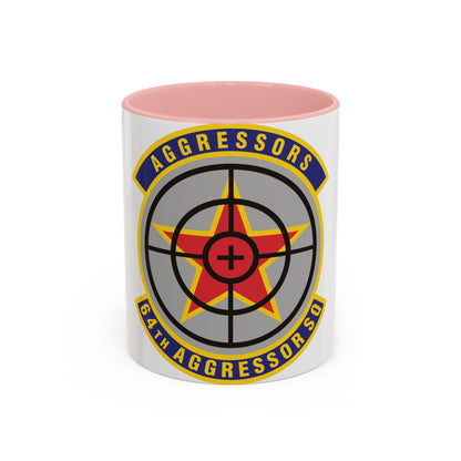 64th Aggressor Squadron (U.S. Air Force) Accent Coffee Mug