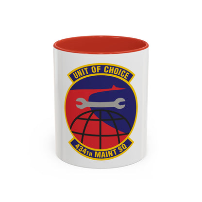 434th Maintenance Squadron (U.S. Air Force) Accent Coffee Mug