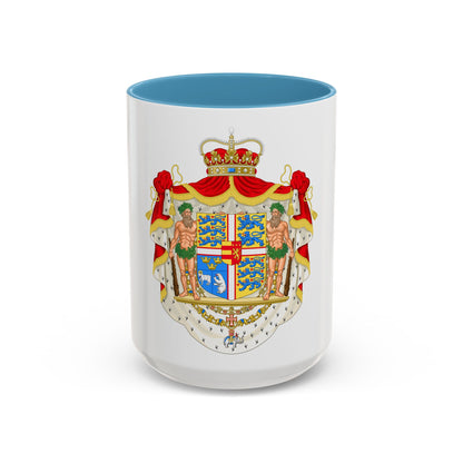 Coat of arms of Joachim, Prince of Denmark - Accent Coffee Mug