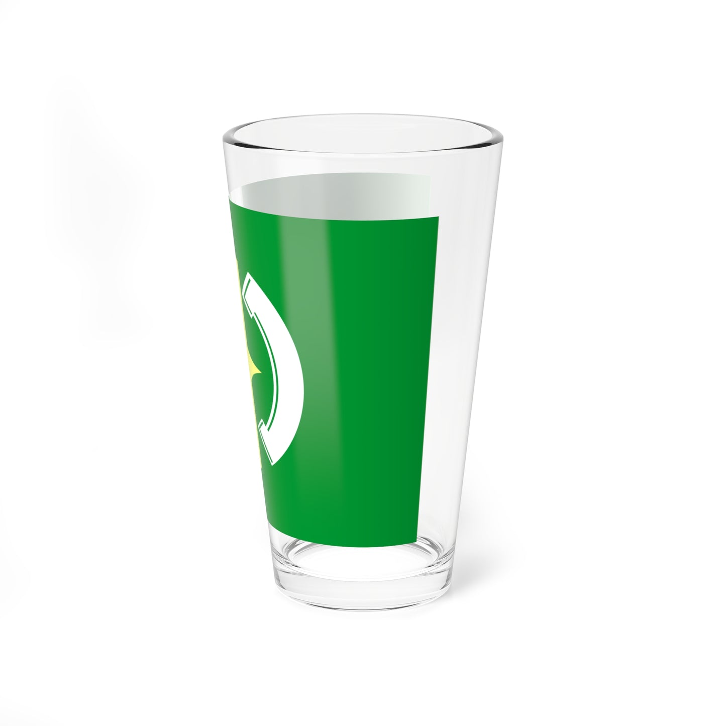 Flag of Mukawa Hokkaido 1960-2006 (Japan) Pint Glass 16oz