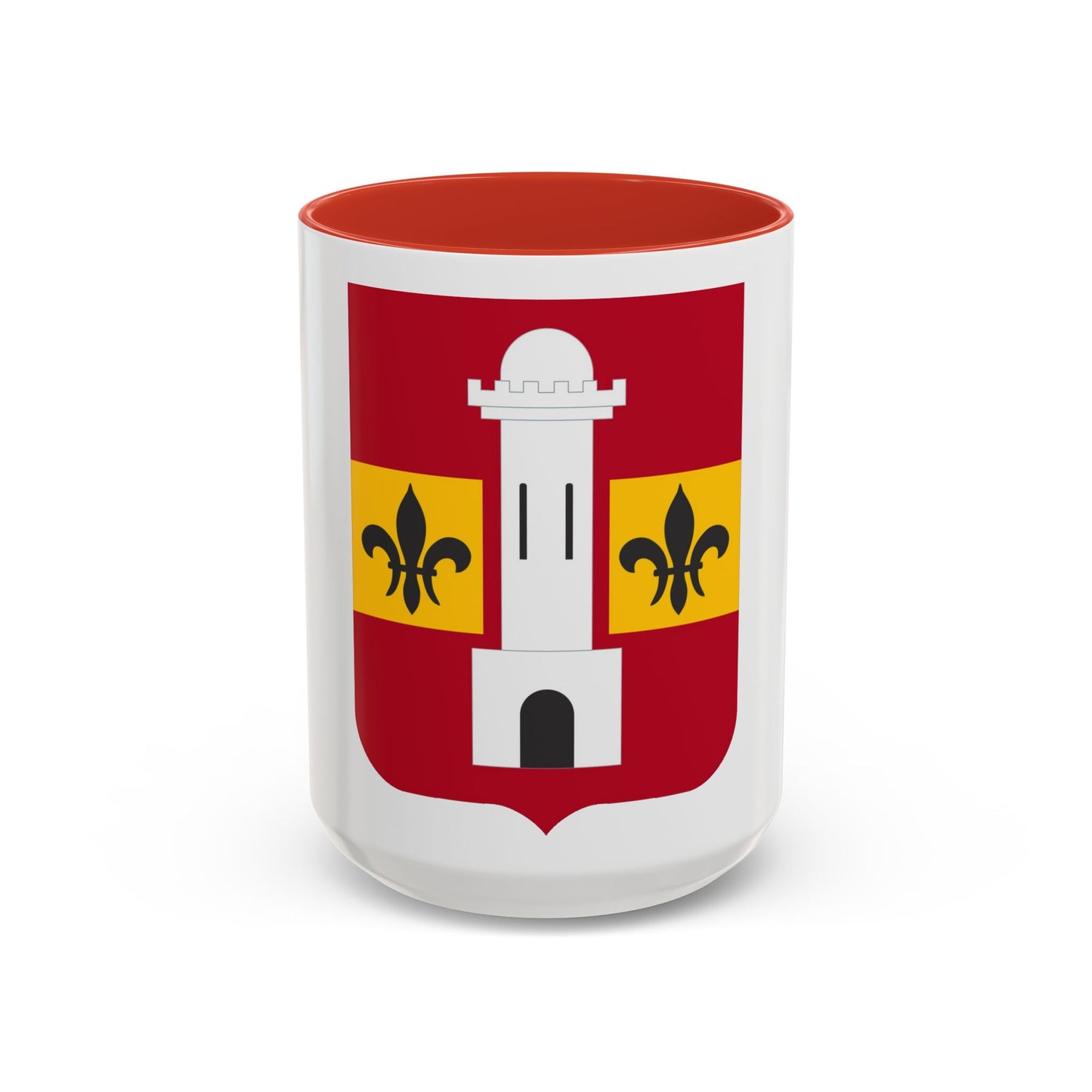 740th Antiaircraft Artillery Gun Battalion v2 (U.S. Army) Accent Coffee Mug