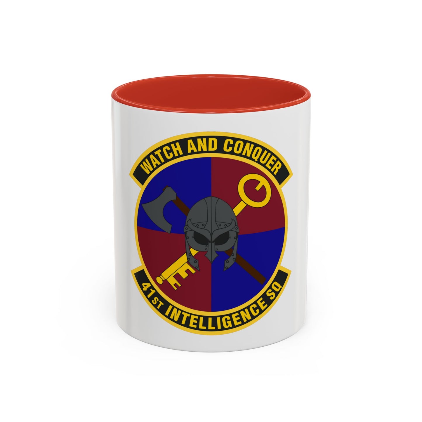 41 Intelligence Squadron ACC (U.S. Air Force) Accent Coffee Mug