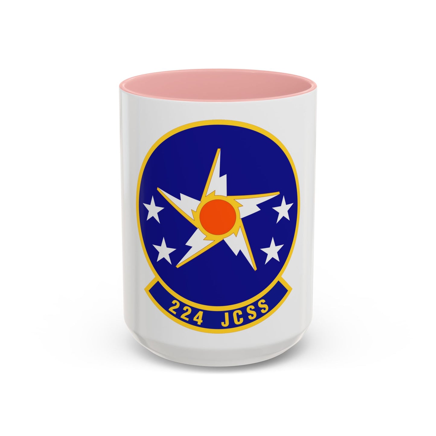 224th Joint Communications Support Squadron (U.S. Air Force) Accent Coffee Mug
