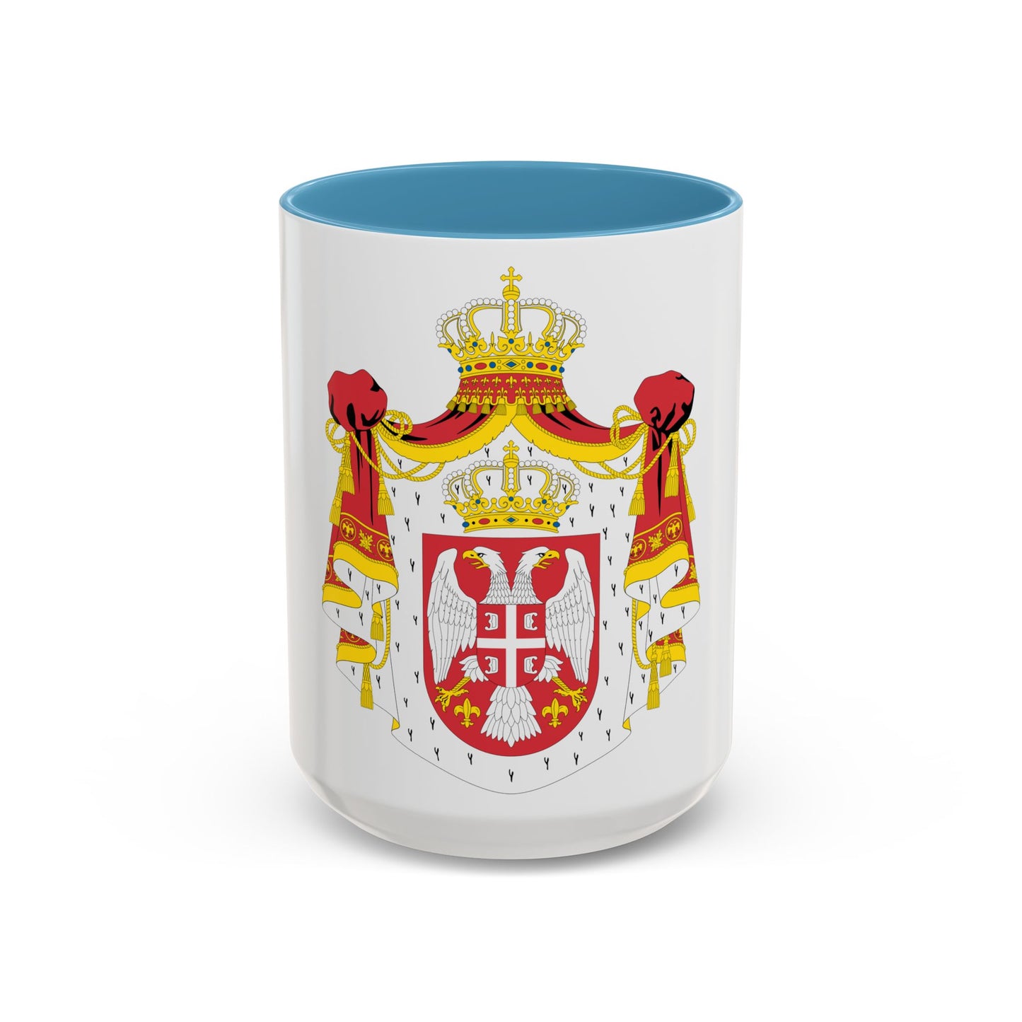 Coat of arms of Serbia (2004-2010) - Accent Coffee Mug