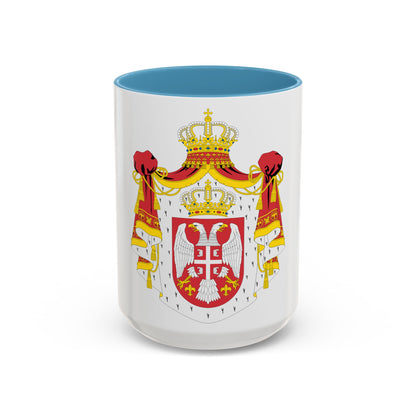 Coat of arms of Serbia (2004-2010) - Accent Coffee Mug