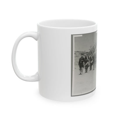 Drum Corps 30th Pa. Infantry (U.S. Civil War) White Coffee Mug