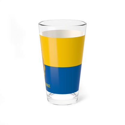 Flag of Szentendre (Hungary) Pint Glass 16oz