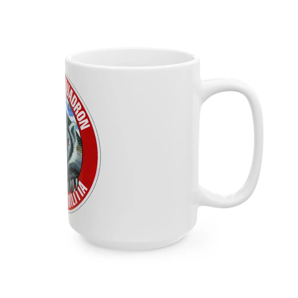 176th Fighter Squadron (U.S. Air Force) White Coffee Mug-Go Mug Yourself