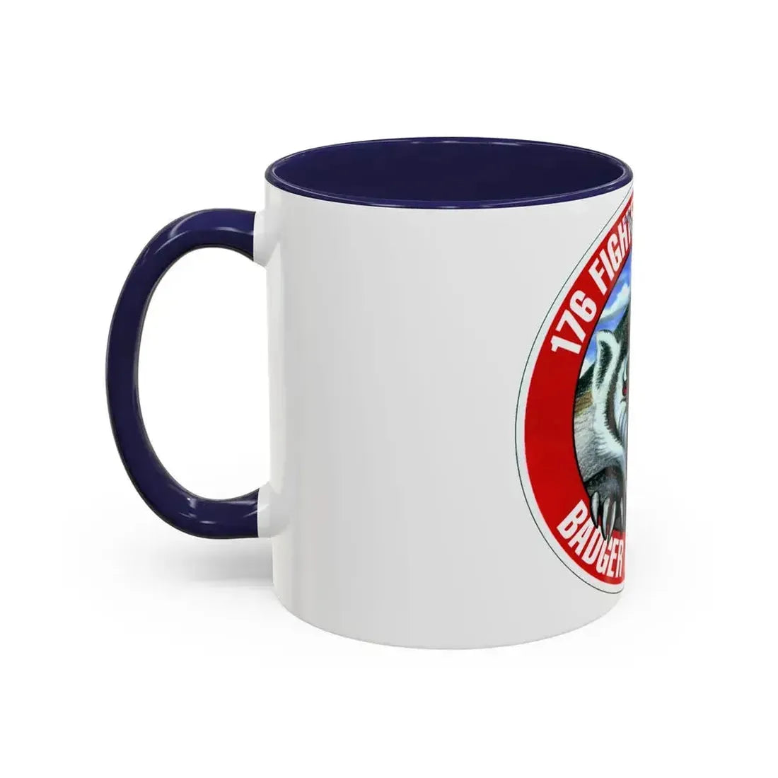 176th Fighter Squadron (U.S. Air Force) Accent Coffee Mug - Go Mug Yourself