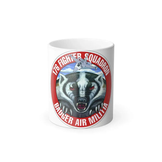 176th Fighter Squadron (U.S. Air Force) Color Changing Coffee Mug 11oz - Go Mug Yourself
