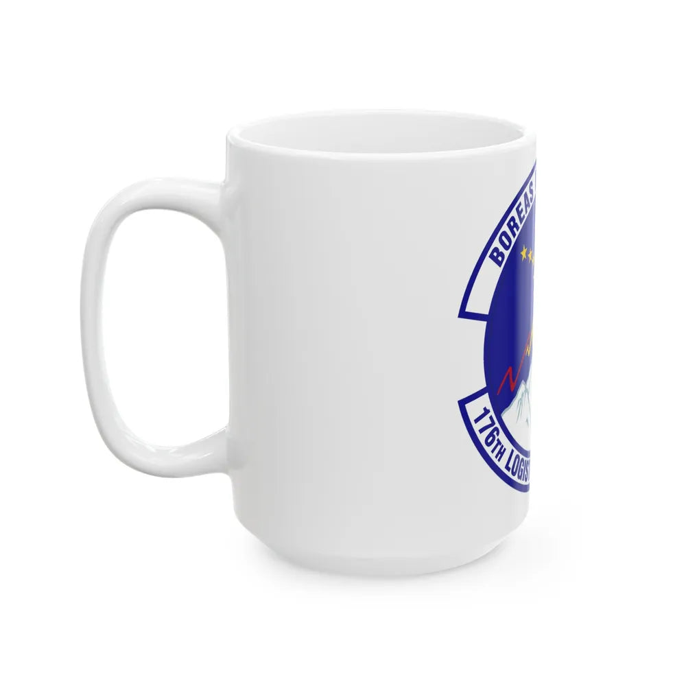 176th Logistics Readiness Squadron (U.S. Air Force) White Coffee Mug-Go Mug Yourself