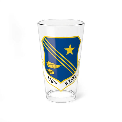 176th Wing (U.S. Air Force) Pint Glass 16oz-16oz-Go Mug Yourself