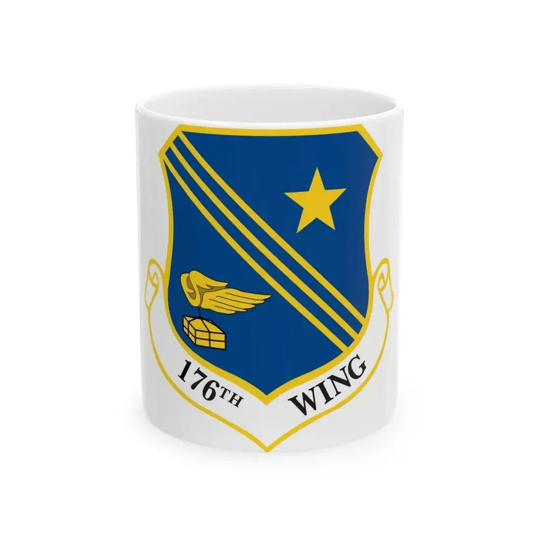 176th Wing (U.S. Air Force) White Coffee Mug - Go Mug Yourself