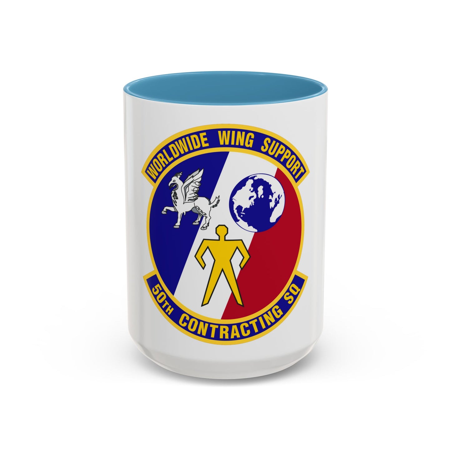 50th Contracting Squadron (U.S. Air Force) Accent Coffee Mug