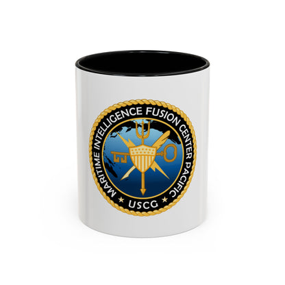 USCG MIFC PAC (U.S. Coast Guard) Accent Coffee Mug