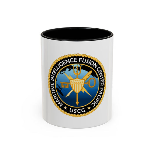 USCG MIFC PAC (U.S. Coast Guard) Accent Coffee Mug