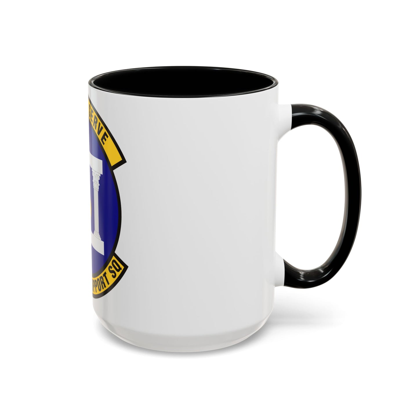 673d Force Support Squadron (U.S. Air Force) Accent Coffee Mug