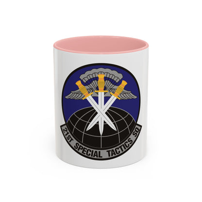 21 Special Tactics Squadron AFSOC (U.S. Air Force) Accent Coffee Mug