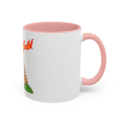 Fire Beacon Badge of Henry V - Accent Coffee Mug