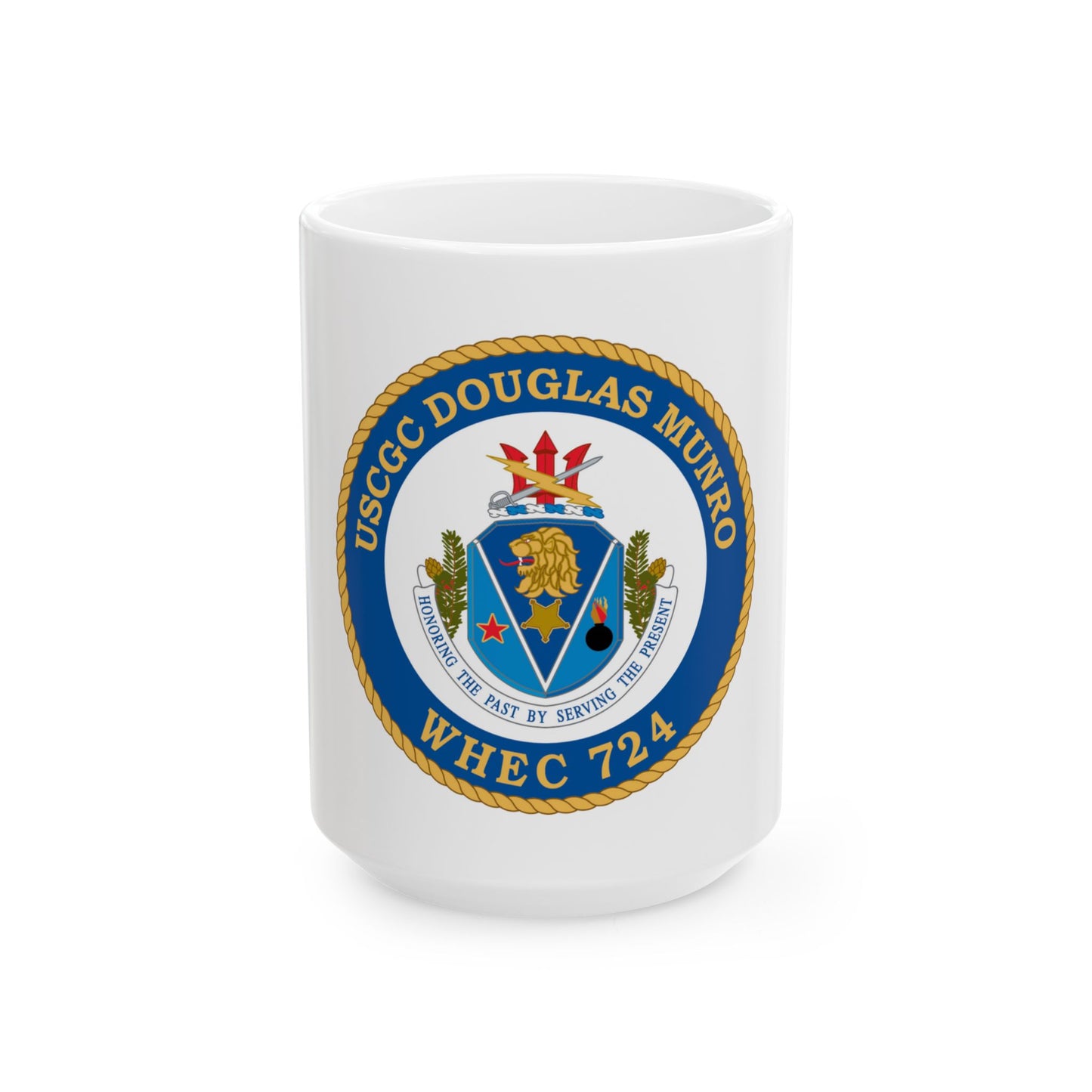 USCGC Douglas Munro (U.S. Coast Guard) White Coffee Mug