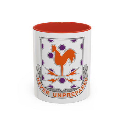 25 Signal Battalion (U.S. Army) Accent Coffee Mug