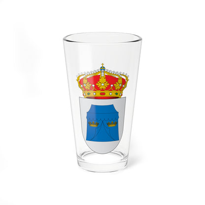 Escudo de Aldeatejada (Spain) (Coat of Arms) Pint Glass 16oz
