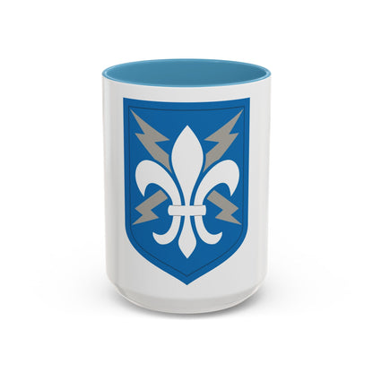 205 Military Intelligence Brigade (U.S. Army) Accent Coffee Mug