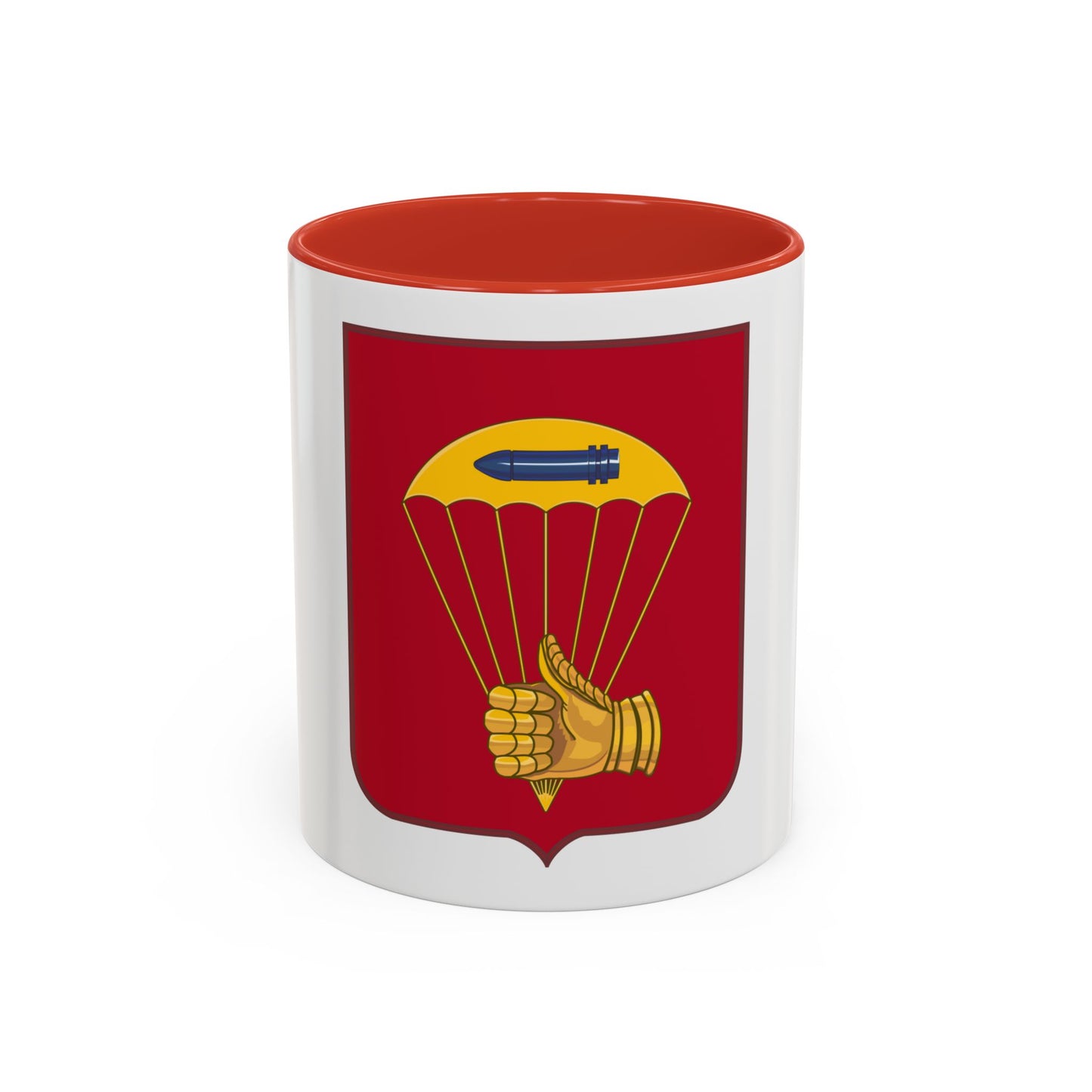 376 Airborne Field Artillery Battalion 2 (U.S. Army) Accent Coffee Mug