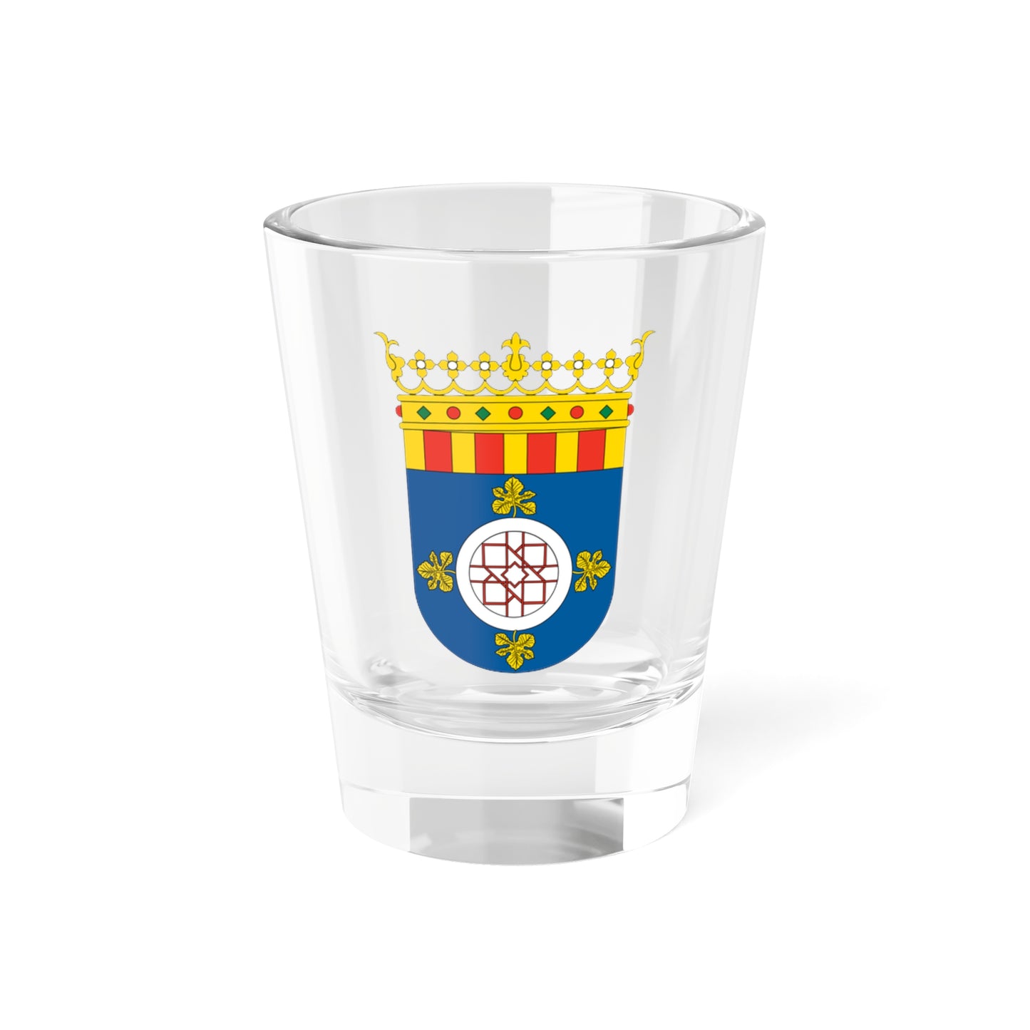 Escudo del Campo de Cariñena (Spain) (Coat of Arms) Shot Glass 1.5oz