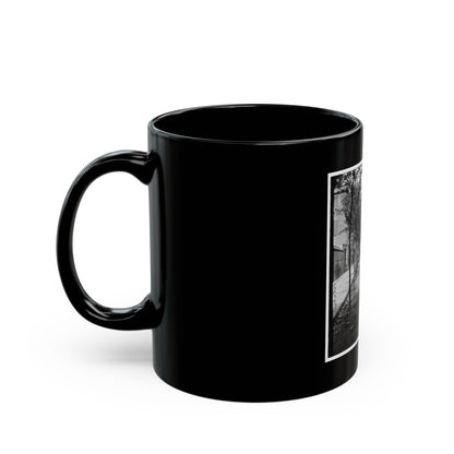 Charleston, S.C. Meeting Street, Near Broad; St. Michael's Church In Middle Distance (U.S. Civil War) Black Coffee Mug