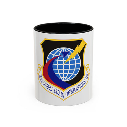 735th Supply Chain Operations Group (U.S. Air Force) Accent Coffee Mug