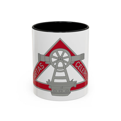 69 Engineer Company (U.S. Army) Accent Coffee Mug
