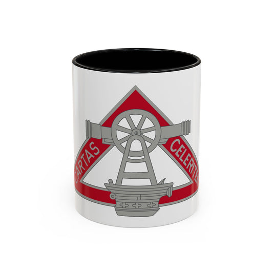 69 Engineer Company (U.S. Army) Accent Coffee Mug