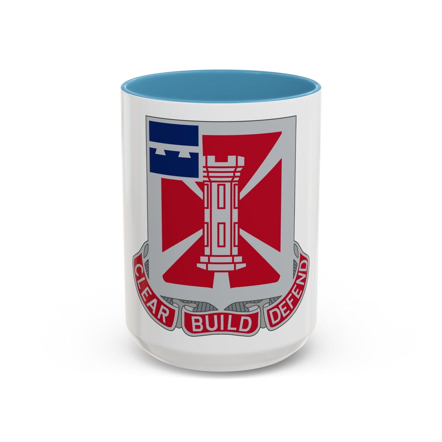 363 Engineer Battalion (U.S. Army) Accent Coffee Mug