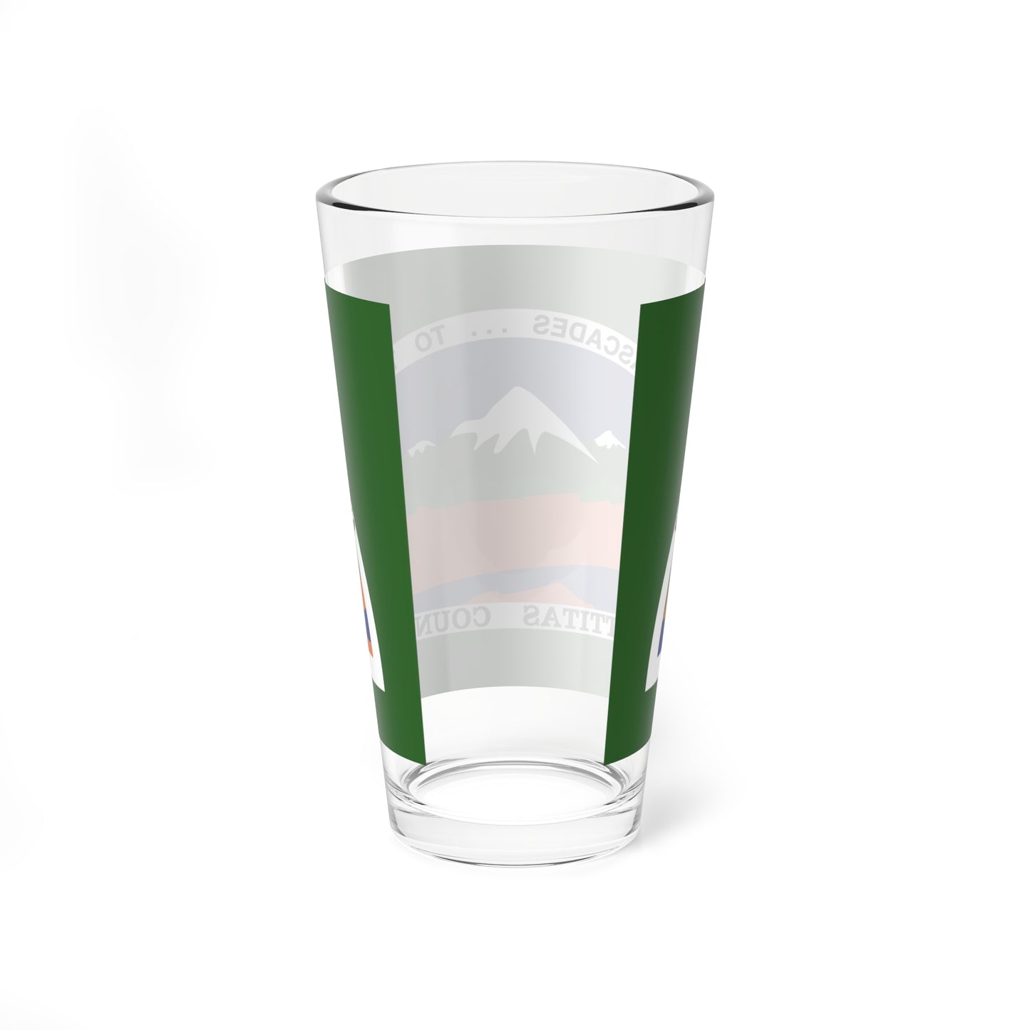 Flag of Kittitas County Washington (United States) Pint Glass 16oz
