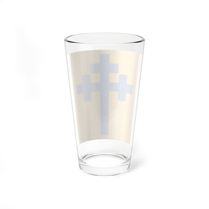 Flag of Koping (Sweden) Pint Glass 16oz