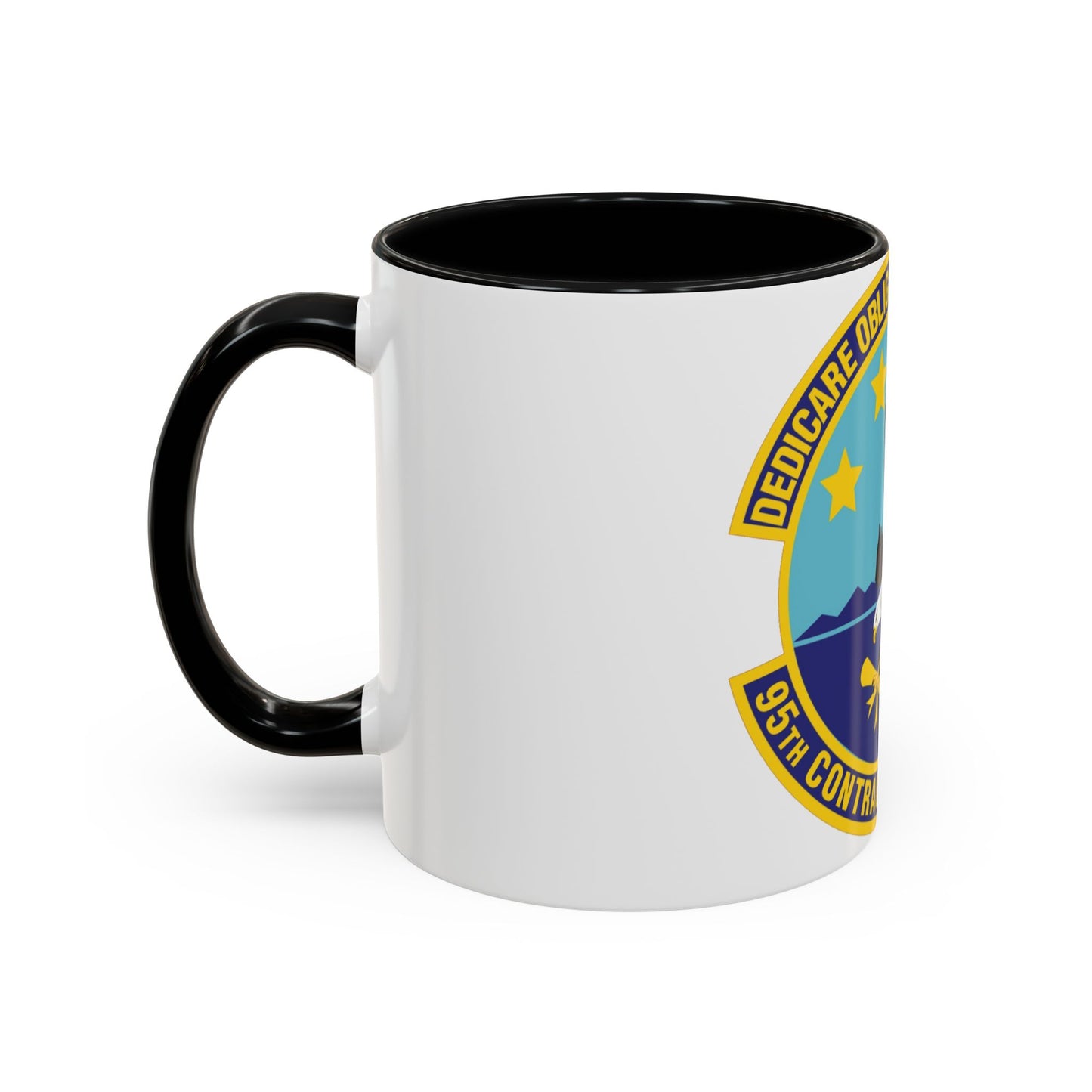 95th Contracting Squadron (U.S. Air Force) Accent Coffee Mug