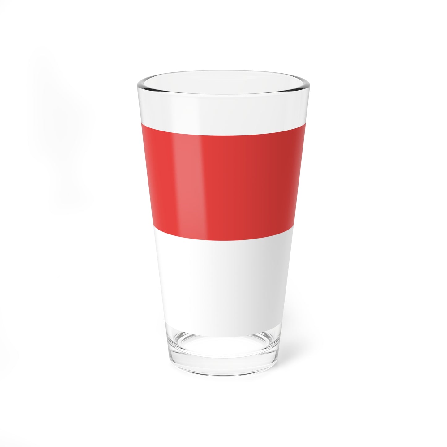 Flag of Canton of Solothurn (Switzerland) Pint Glass 16oz