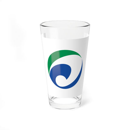 Flag of Maibara Shiga (Japan) Pint Glass 16oz