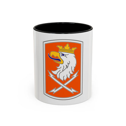 22 Signal Brigade 3 (U.S. Army) Accent Coffee Mug
