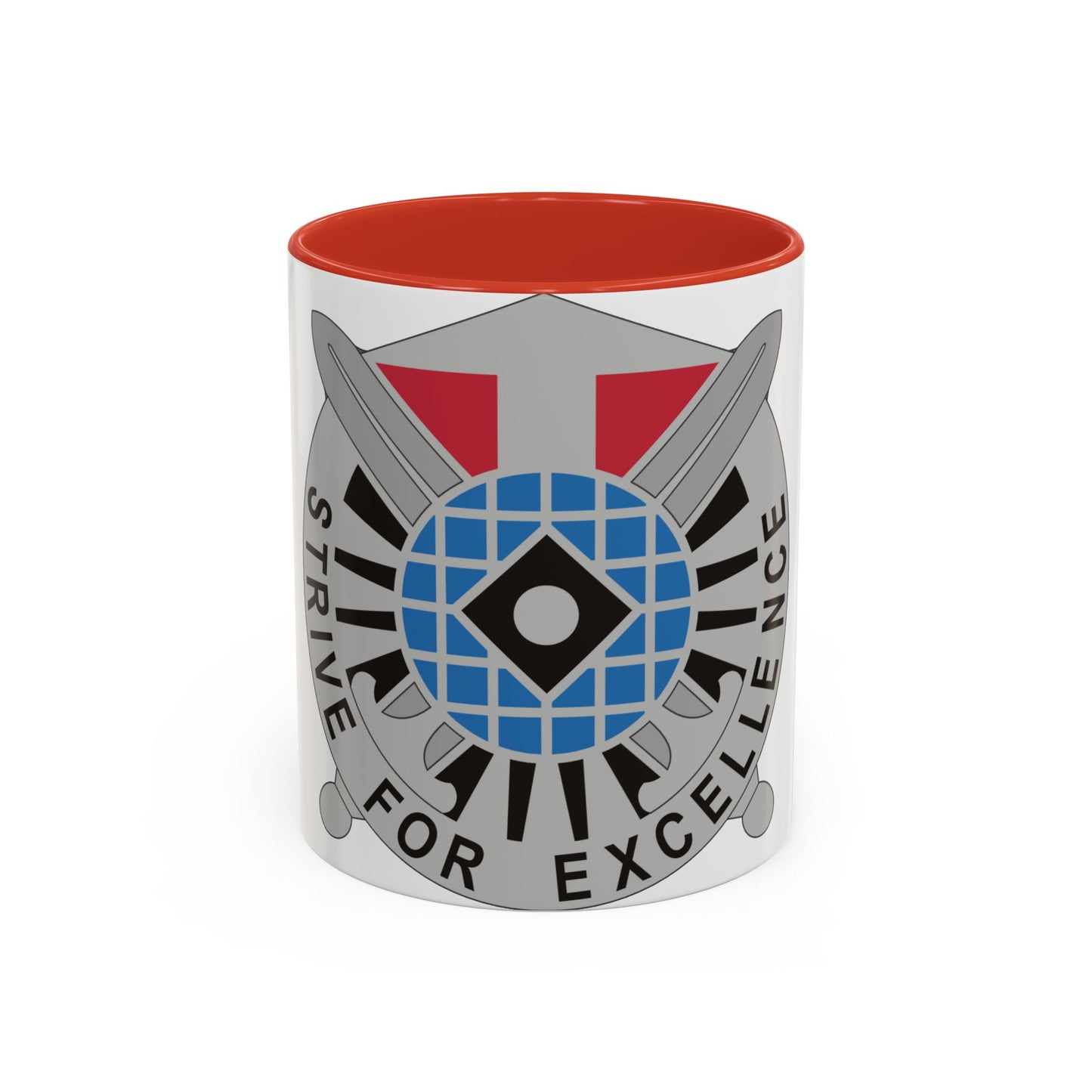 527 Military Intelligence Battalion (U.S. Army) Accent Coffee Mug