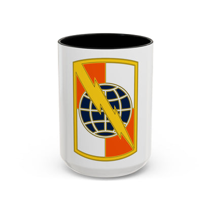 359 Signal Brigade 3 (U.S. Army) Accent Coffee Mug