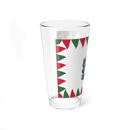 Flag of the Chief of the Honved General Staff 1940-1945 (Hungary) Pint Glass 16oz